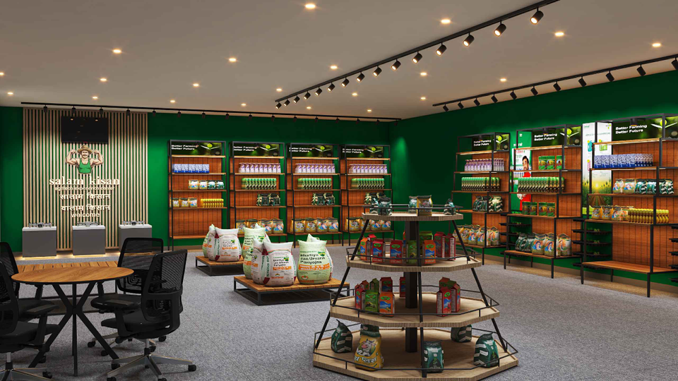 Inside an Aaple DeHaat store